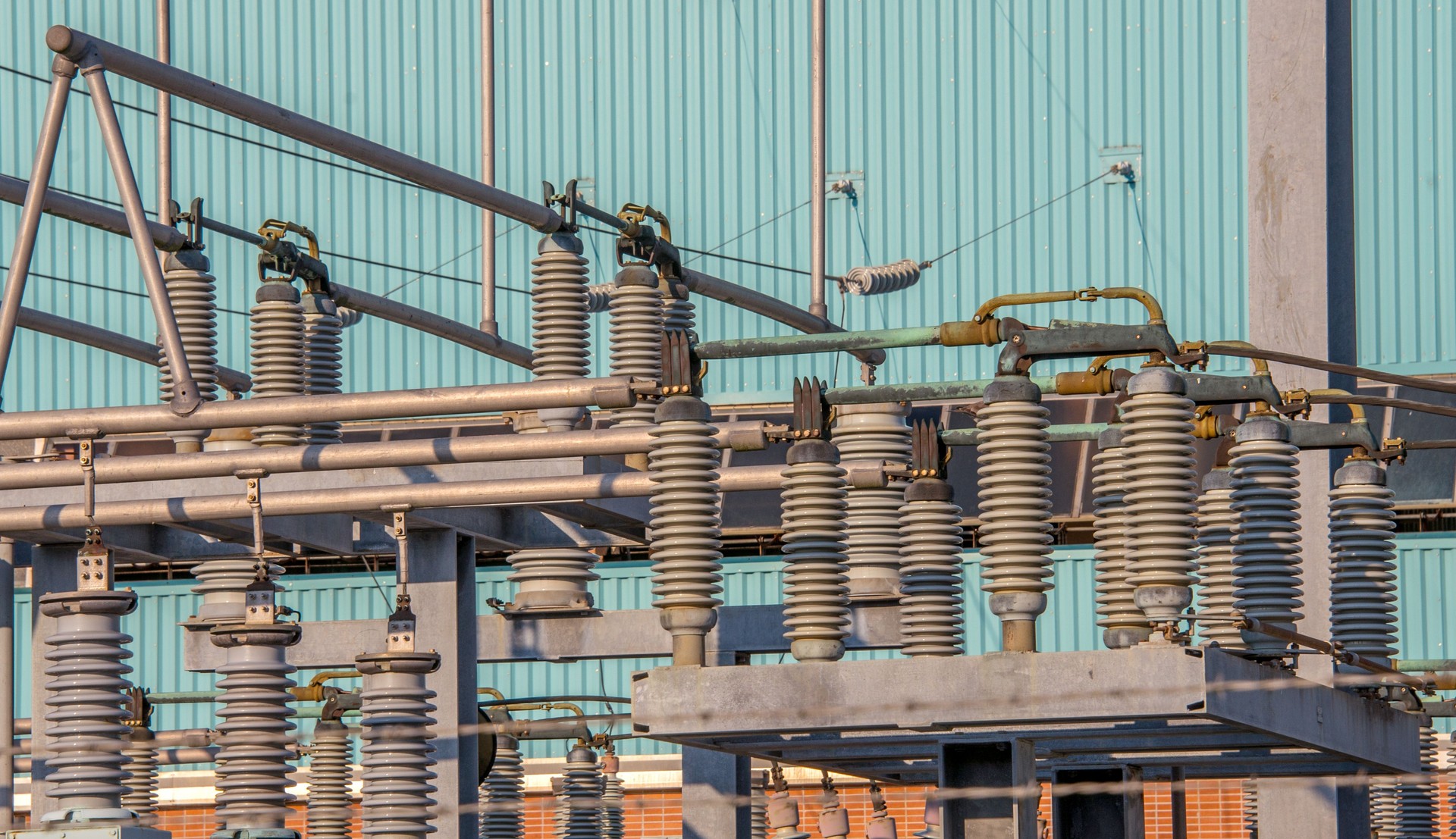 Electric Power Sub-Station With Coils
